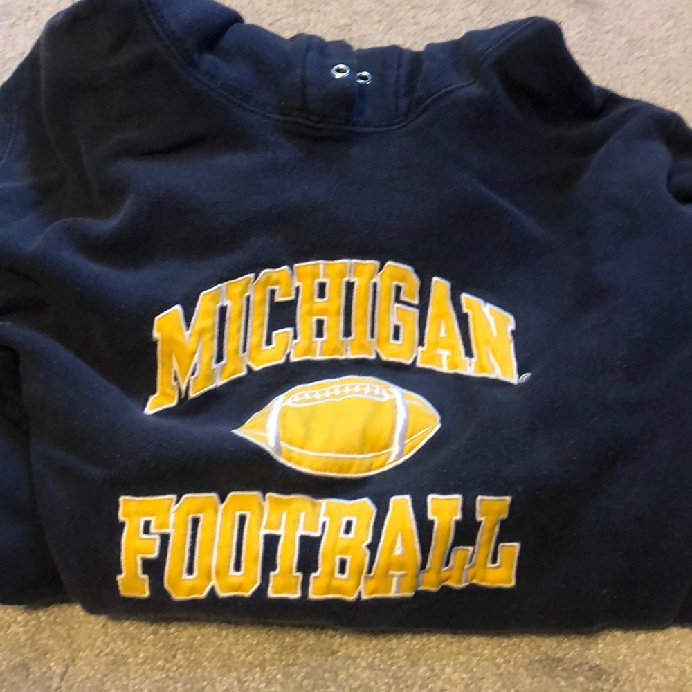 Large Michigan football sweatshirt